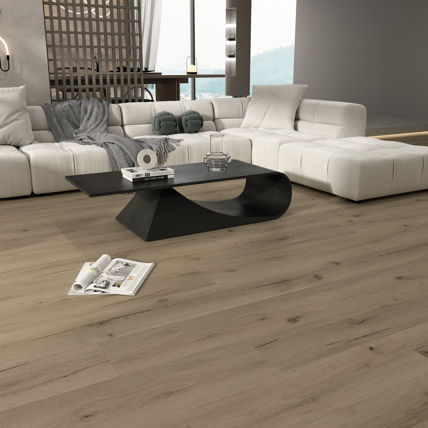 Musterstück floora® SPC Klickvinyl Donaueiche